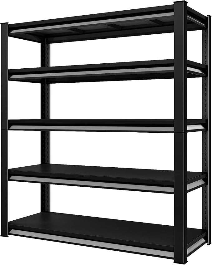 48" W Garage Shelving Heavy Duty，3000LBS Loads Adjustable Garage Storage Shelves - Image 6