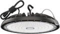 LED High Bay Light 200W, 30000LM 5000K Bright UFO High Bay Light by DEMILARE