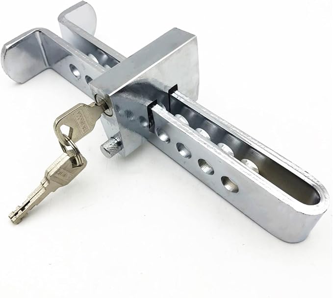 22.5cm Anti-Theft Auto Brake Clutch Lock Stainless Steel Vehicle Security - Image 4