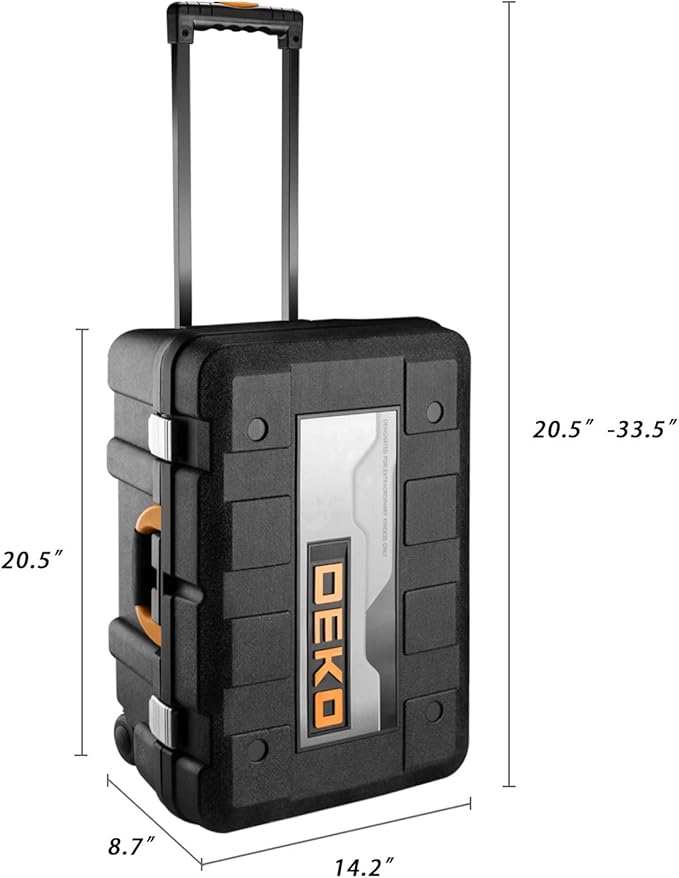 DEKOPRO 258 Piece Tool Kit - Image 3