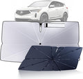 Windshield Sun Shade Umbrella for 2019-2025 Acura RDX Accessories: Custom Fit by HIMUMOY
