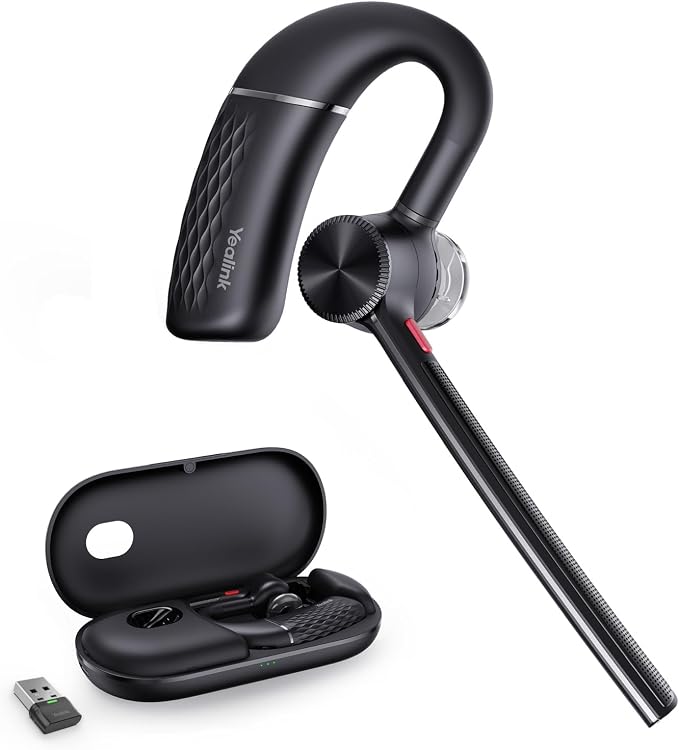 Yealink Bluetooth Headset BH71 Pro, Teams Zoom Certified, Wireless Single Ear by RedefineYourWorkplace