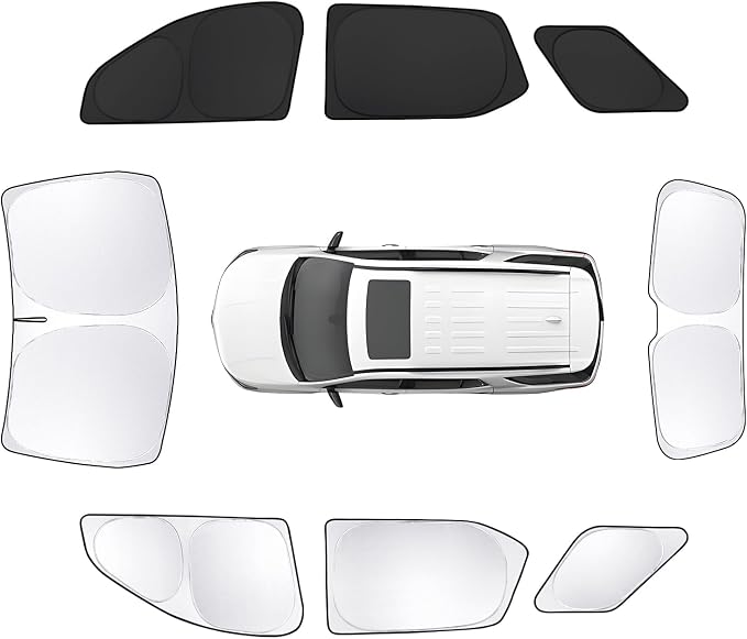 8pcs Car Window Shades for Chevrolet/Chevy Traverse2018-2023 Accessories by Unknown