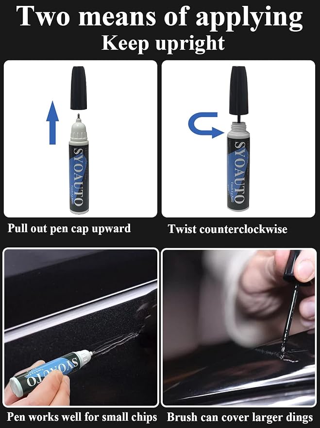 SYOAUTO Pearl Black Touch Up Paint - Image 4
