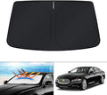 KUST Windshield Sun Shade for Jaguar XJ Accessories 2010-2019 Custom Fit by KUST