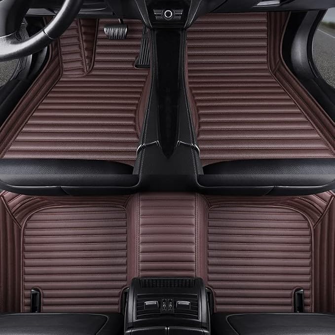 Custom All-Weather Protection Luxury Leather Floor Mats - Image 8