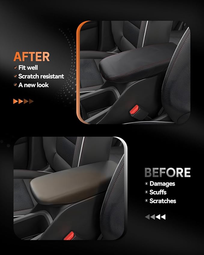 CDEFG for Chevrolet Trailblazer 2021-2025 2026 Center Console Cover Armrest Box - Image 3
