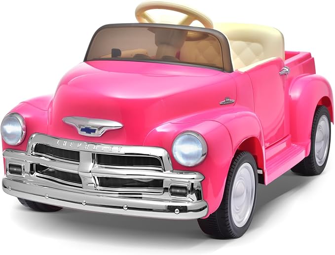 Joywhale 12V Kids Ride on Car Licensed Chevrolet 3100 Pickup Battery Powered by JOYWHALE