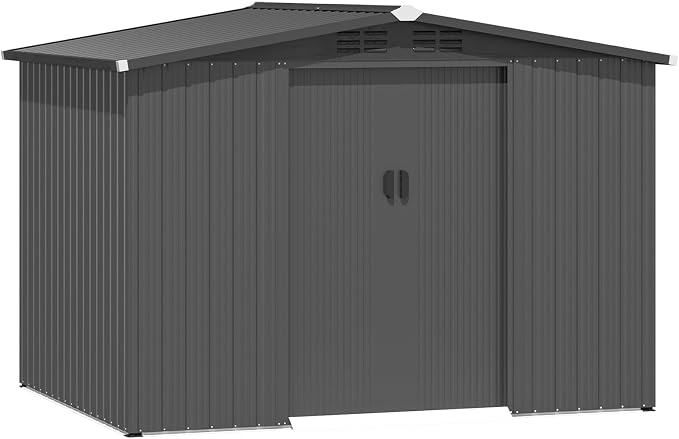 AECOJOY Shed 6' x 8' Outdoor Storage Shed - Image 7