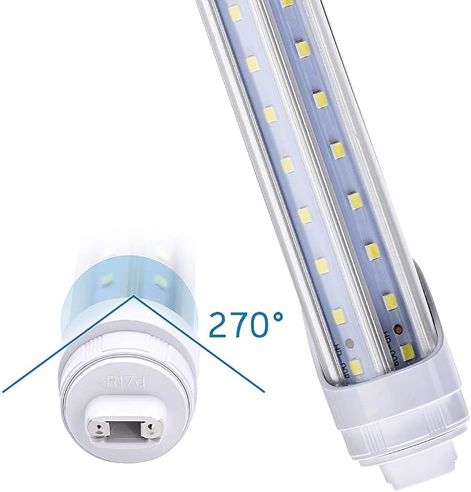 12 Pack, R17D/HO 8FT LED Bulbs - Image 3
