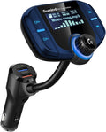 Upgraded Bluetooth FM Transmitter, Wireless Radio Adapter Hands Free Car Kit by Sumind