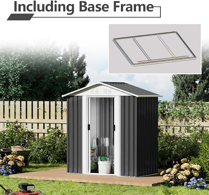 5X3 FT Outdoor Storage Shed - Image 3