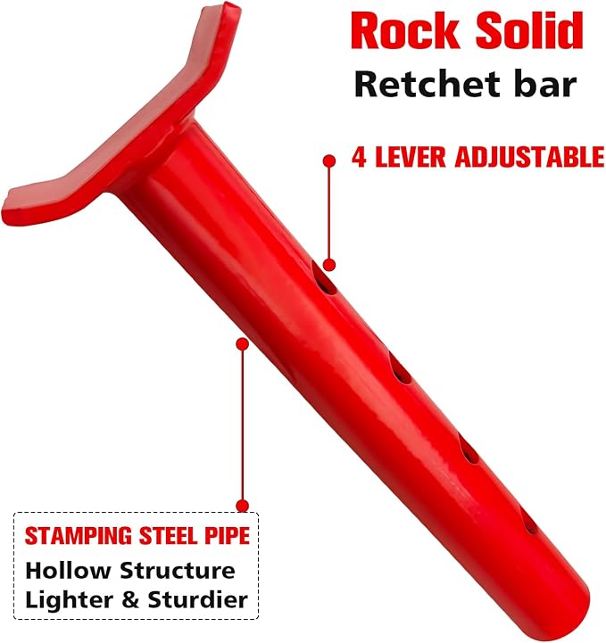 Foldable Jack Stands 3 Ton, 11.42"-16.06" Adjustable Height - Image 3