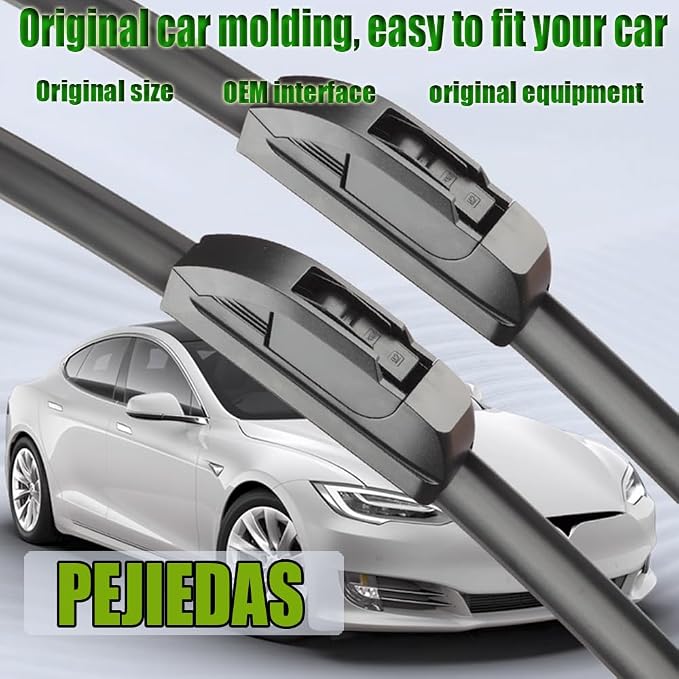 3 Wipers, Front Wiper + Rear Wiper Blades - Image 2
