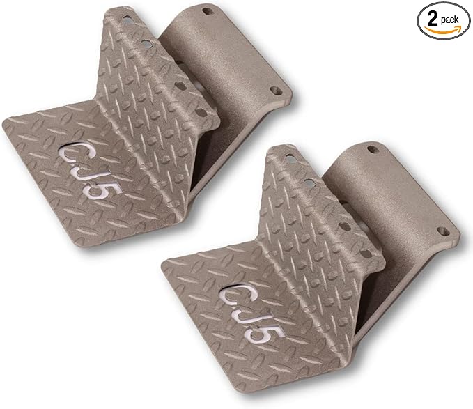 CJ5 Side Steps Compatible with Jeep © CJ Vehicles by FFSTEEL
