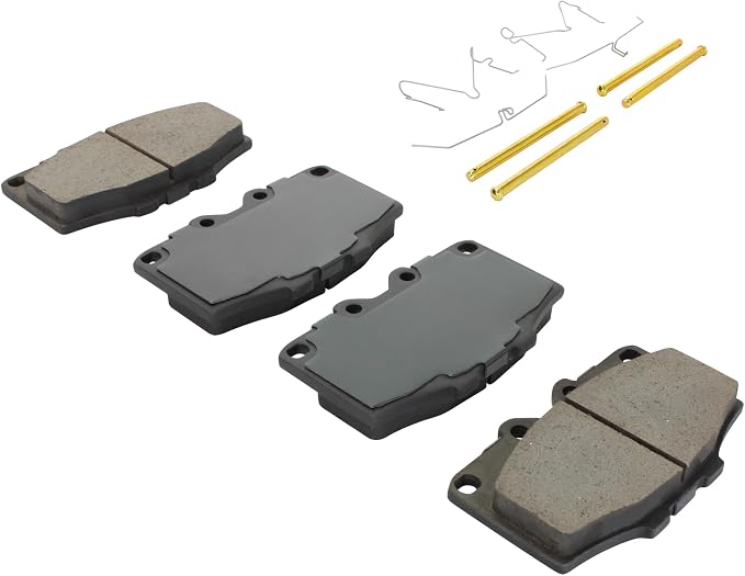 Premium Ceramic Front Brake Pads Compatible - Image 2
