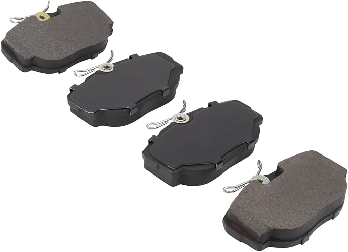 Premium Semi-Metallic Front Brake Pads Compatible - Image 2