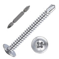 Wensilon #10×1-1/2”for Sheet Metal Self-Tapping Screws 410 Stainless Steel by Wensilon