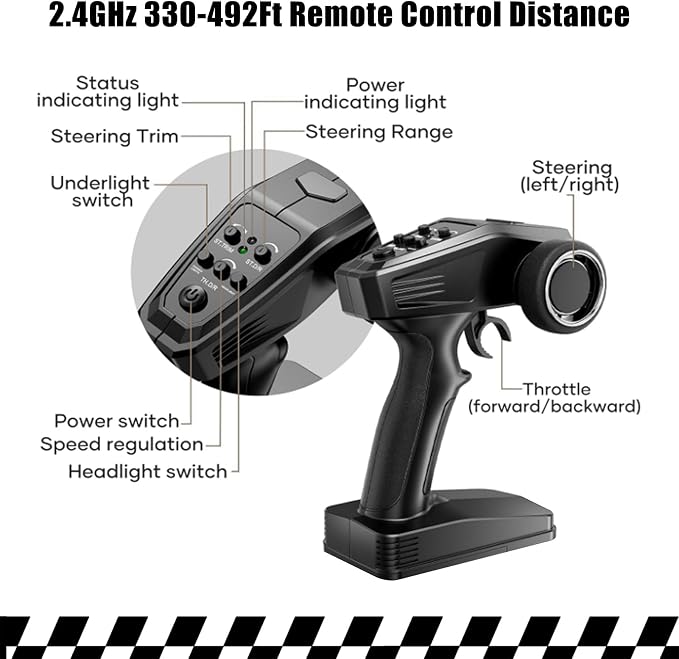WayEee RC Car 1/16 Brushless Fast Cars Toys - Image 8