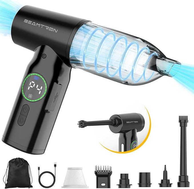 Car Vacuum Cleaner Cordless Handheld Portable by BEAMTRON
