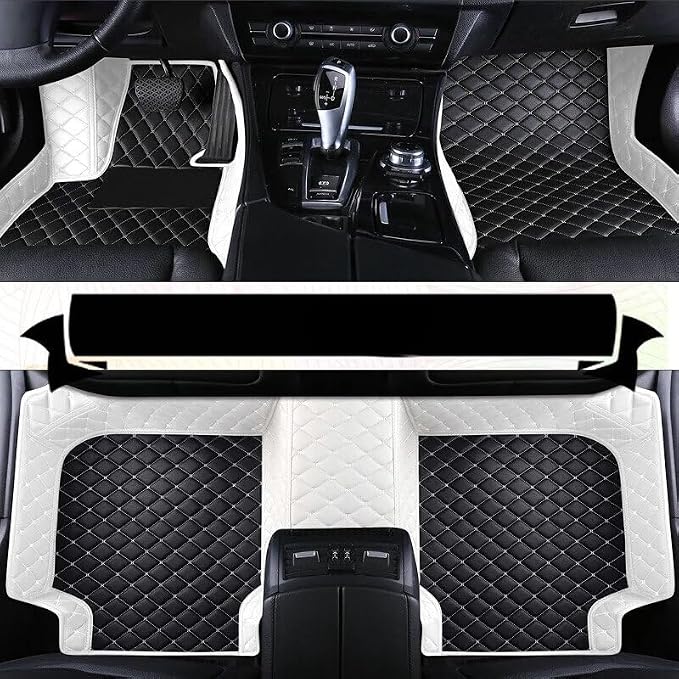 Custom Artificial Leather Waterproof All-Weather Car Floor Mats Fit by SLFCWA