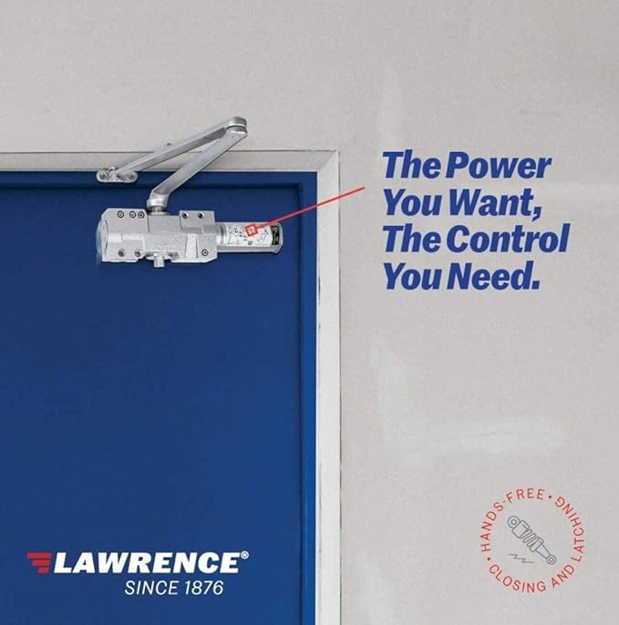 Lawrence Extra Heavy Duty Door Closer Commercial Grade 1 - Image 5