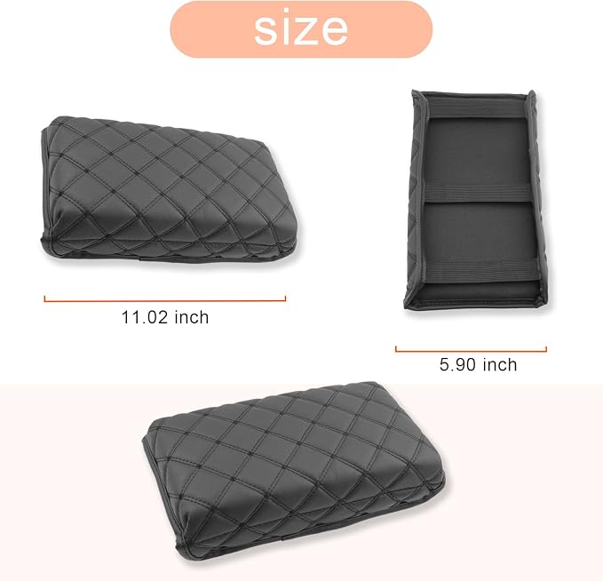 CDEFG for 2022 2023 2024 Hyundai Tucson Santa Cruz Center Console Armrest Cover - Image 5