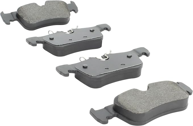 Premium Semi-Metallic Rear Brake Pads Compatible - Image 2