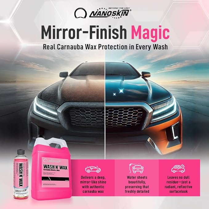 Nanoskin WASH N' WAX with Carnauba 55 gallons - Image 2