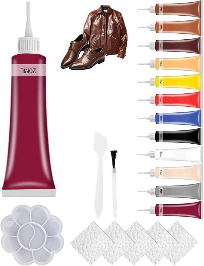 Advanced Leather Repair Gel, 2025 New Leather Repair Coloured Cream Gel by ASTETY
