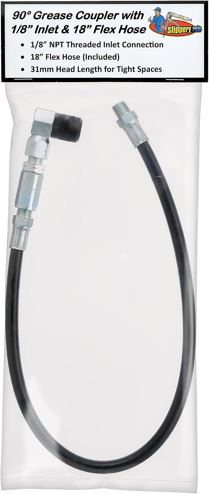 Slippery Pete 90 Degree Grease Gun Coupler - Image 4