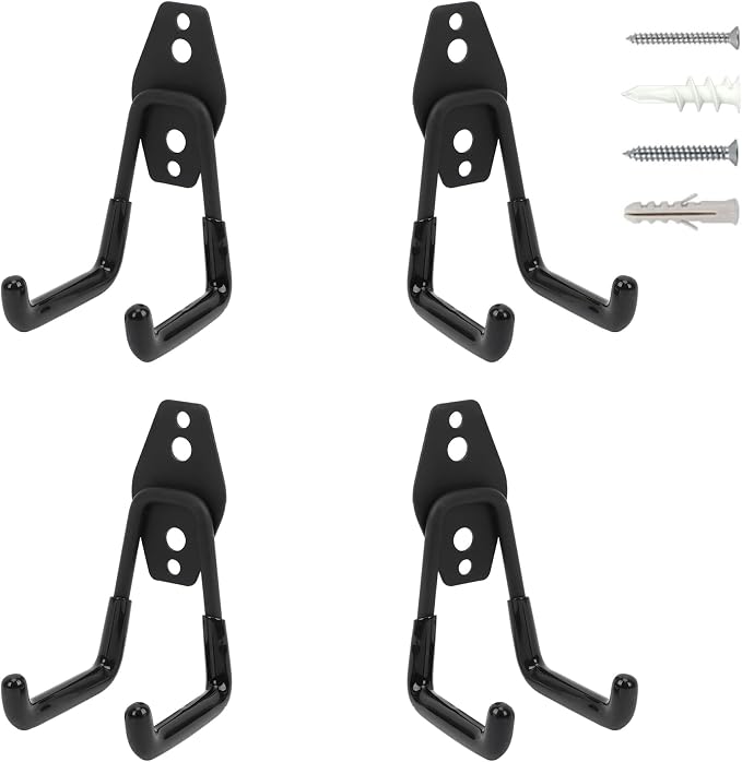 Wall Mount Heavy Duty Garage Hooks – Wall Mounted Storage Hooks - Image 2