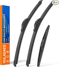 HULADAED® 24'' 22'' 12'' Windshield Wipers Replacement by HULADAED