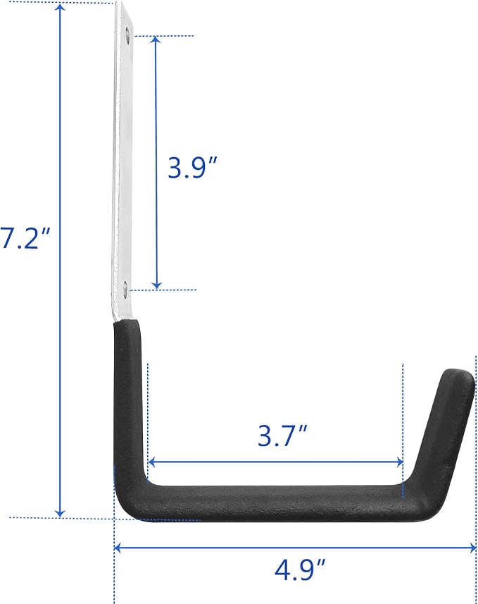 Heavy Duty Steel Hooks, Garage Storage Utility Hooks, Heavy Duty Tool Organizer - Image 2