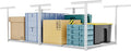The Atlas 4 x 8 ft Adjustable Height Overhead Garage Storage Rack 900 lbs Heavy by Shuntong