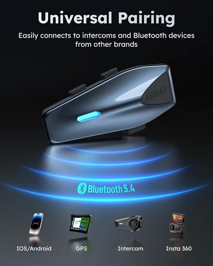 S1 Motorcycle Bluetooth Headset - Image 7