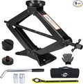 Car Jack - 3 Ton Scissor Jack for Tesla Model Y, Universal Emergency Kit by GAOLLY