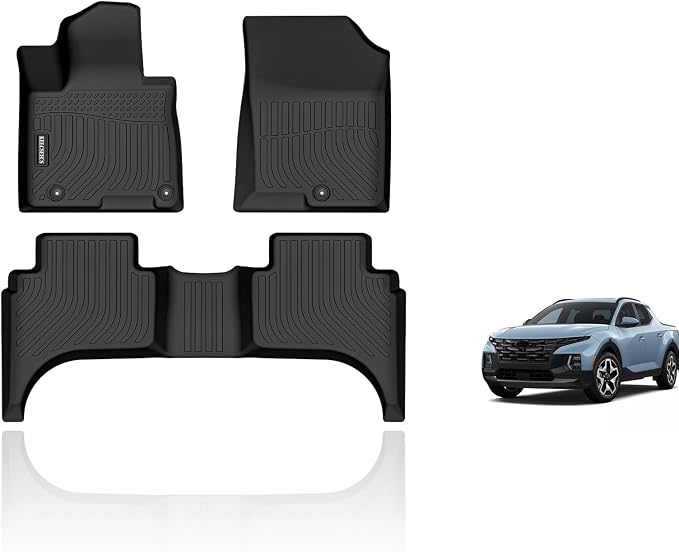 KELCSEECS® Floor Mats Custom for Hyundai Santa Cruz 2026 2025 2024 2023 2022 by KELCSEECS