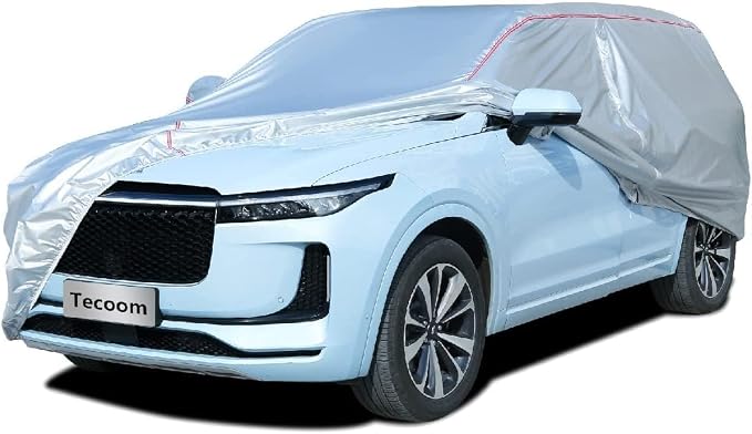 Tecoom Hard Shell Zipper Design Waterproof UV-Proof Windproof Car Cover by Tecoom