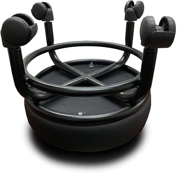 A&A Rolling/Scoot Stool | Comfortable | Heavy-Duty/Sturdy | 360 Degree Rotating - Image 3