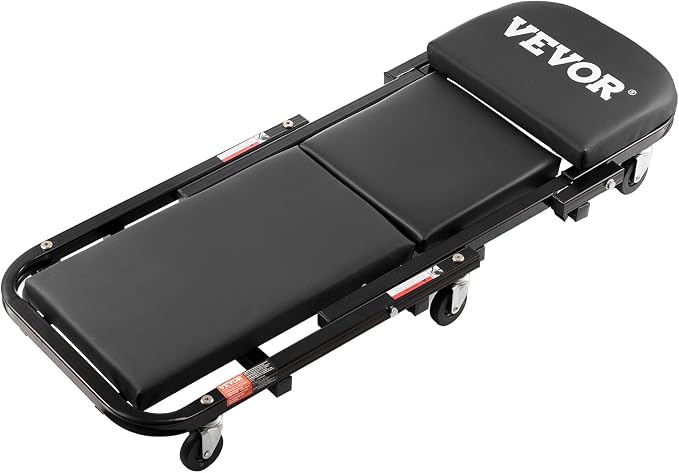 VEVOR Foldable Z Garage Creeper, 40 in, 450 lbs Load Capacity Rolling Folding - Image 9