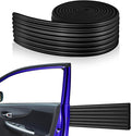Garage Wall Protector 3.15in x 10ft Self-Adhesive Rubber Bumper Protectors Strip by Innconee
