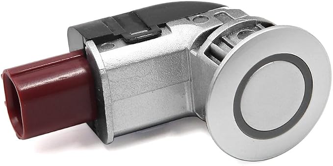 X AUTOHAUX 39680-SHJ-A61-B0 Car Bumper Reverse Silver Tone Parking Assist Sensor - Image 6