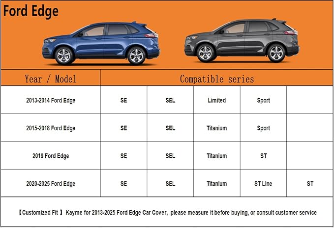 Kayme 6 Layers SUV Car Cover Custom Fit - Image 6