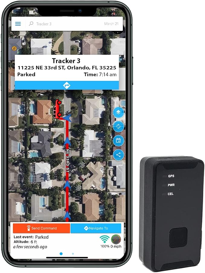 Optimus 2.0 GPS Tracker for Vehicles, People - 4G LTE - Real-Time GPS Tracking by OptimusTracker