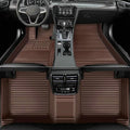 Custom Colors Car Floor Mats Black Pink by Unknown