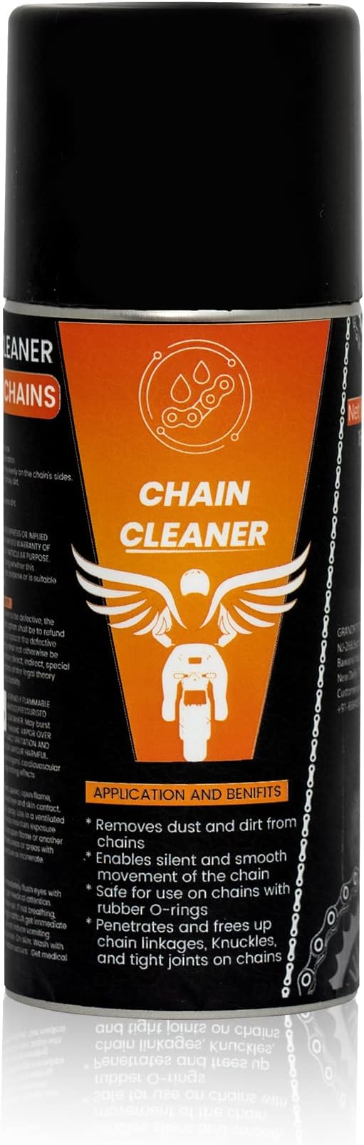 GRAND PITSTOP Chain Cleaner, Degreaser 160ml and Chain Lube, 160ml Motorcycle - Image 4