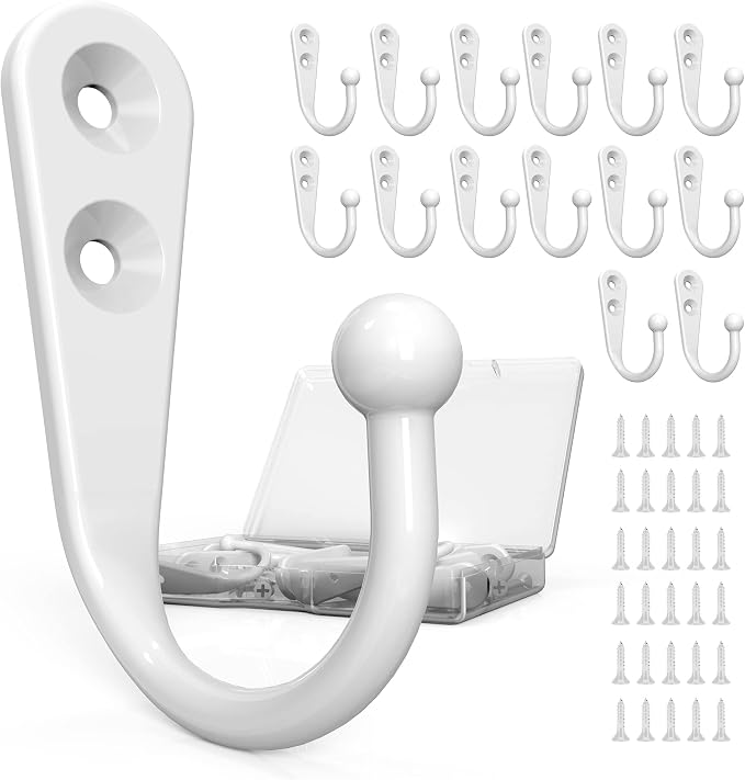 15PCS Coat Hooks by PRIGVOT