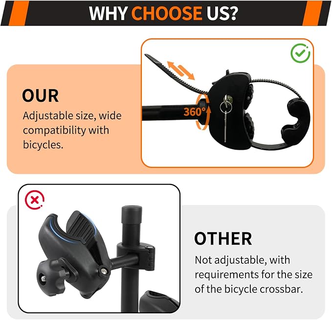 Foldable Electric Bike Rack Hitch Mount - Image 6