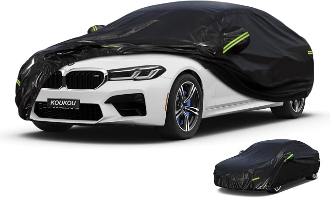 KouKou Car Cover Waterproof All Weather, 7 Layers Outdoor Car Covers by focusonqualityservicehear